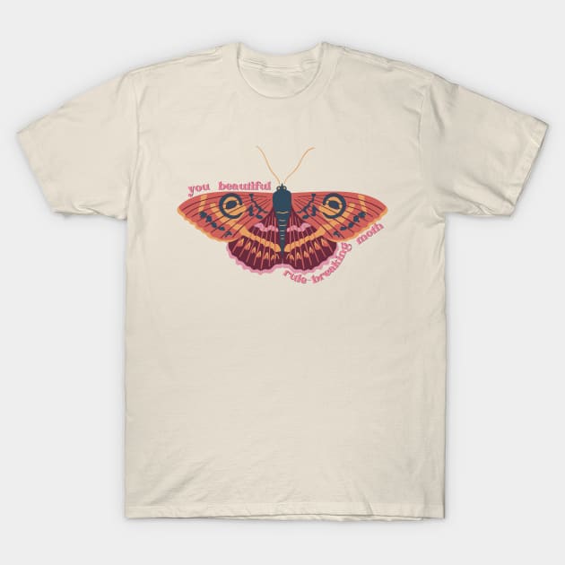 Beautiful Moth T-Shirt by ceegent